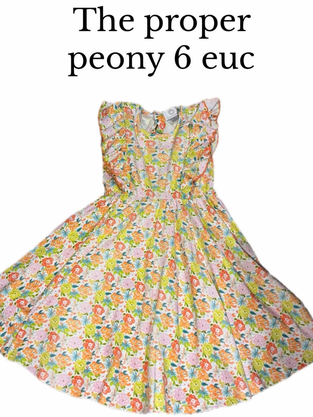 The proper peony size 6 floral dress